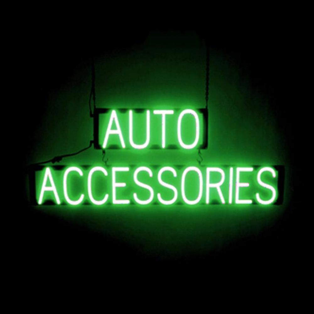 SpellBrite AUTO ACCESSORIES Sign | Neon Sign Look, LED Light | 40.0" x 15.0" - Picture 11 of 11