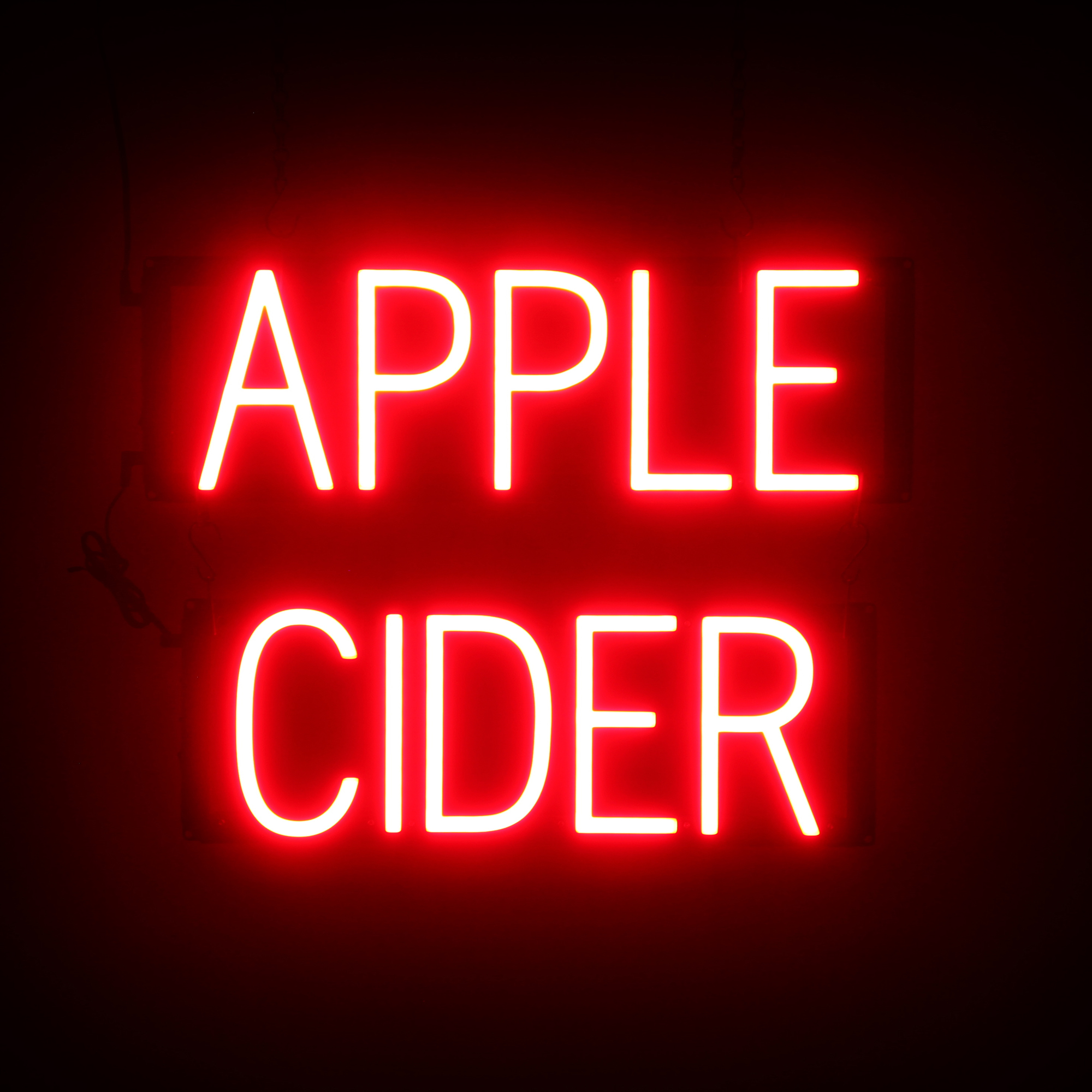 SpellBrite APPLE CIDER Sign | Neon Sign Look, LED Light | 19.5&Prime; x 15.0&Prime;