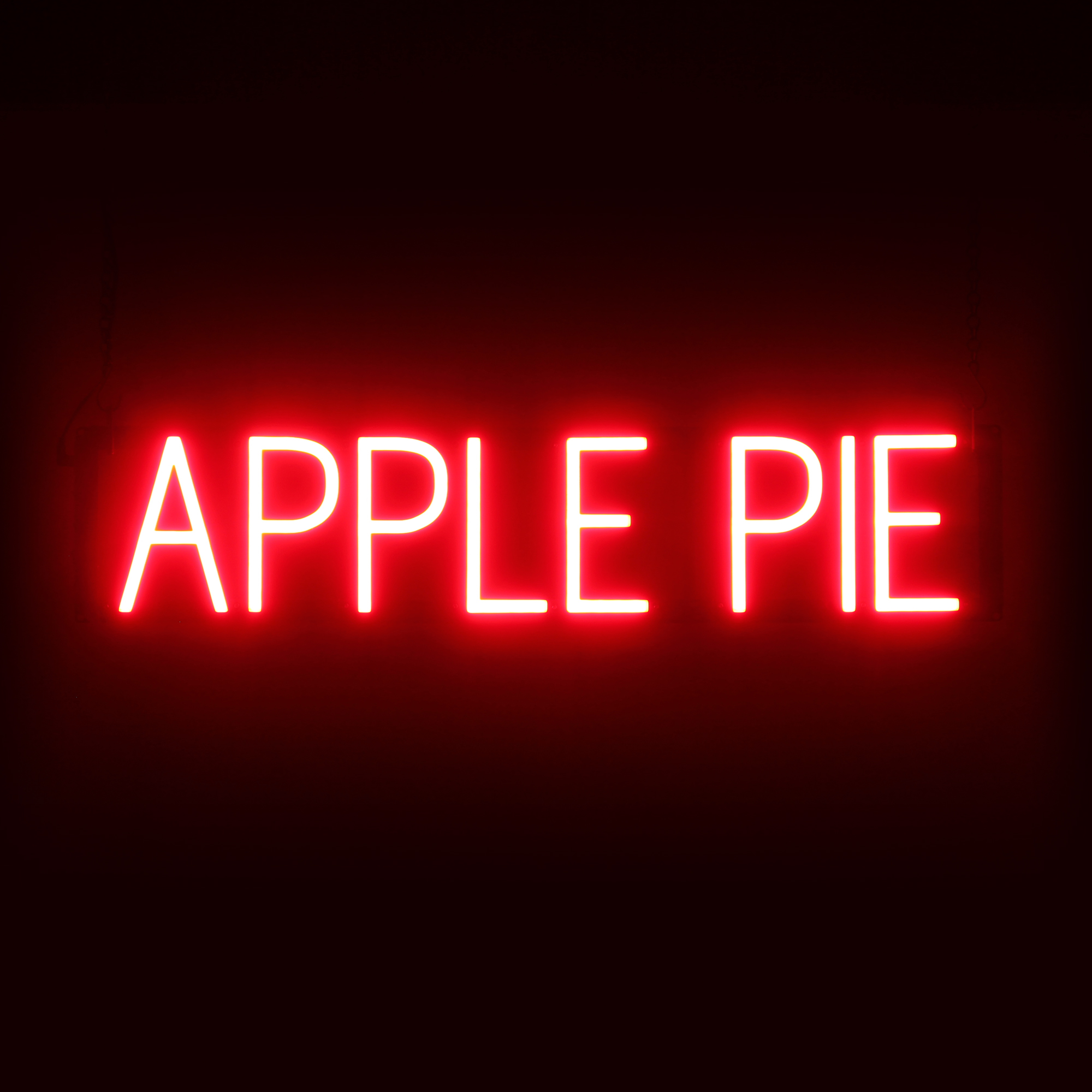 SpellBrite APPLE PIE Sign | Neon Apple Pie Sign Look, LED Light | 29.3″ x 6.3″