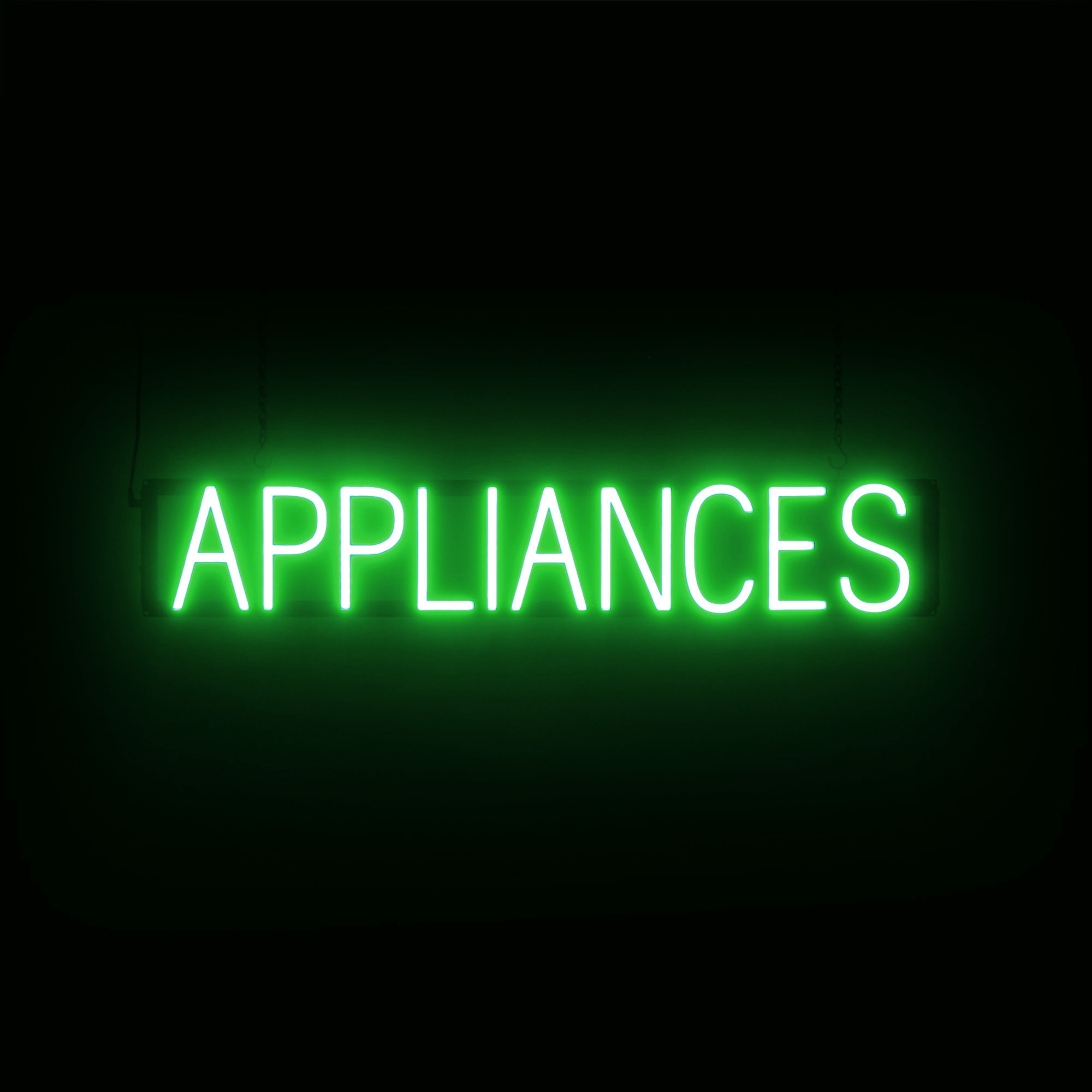 SpellBrite APPLIANCES Sign | Neon Sign Look, LED Light | 36.0" x 6.3" - Picture 11 of 11