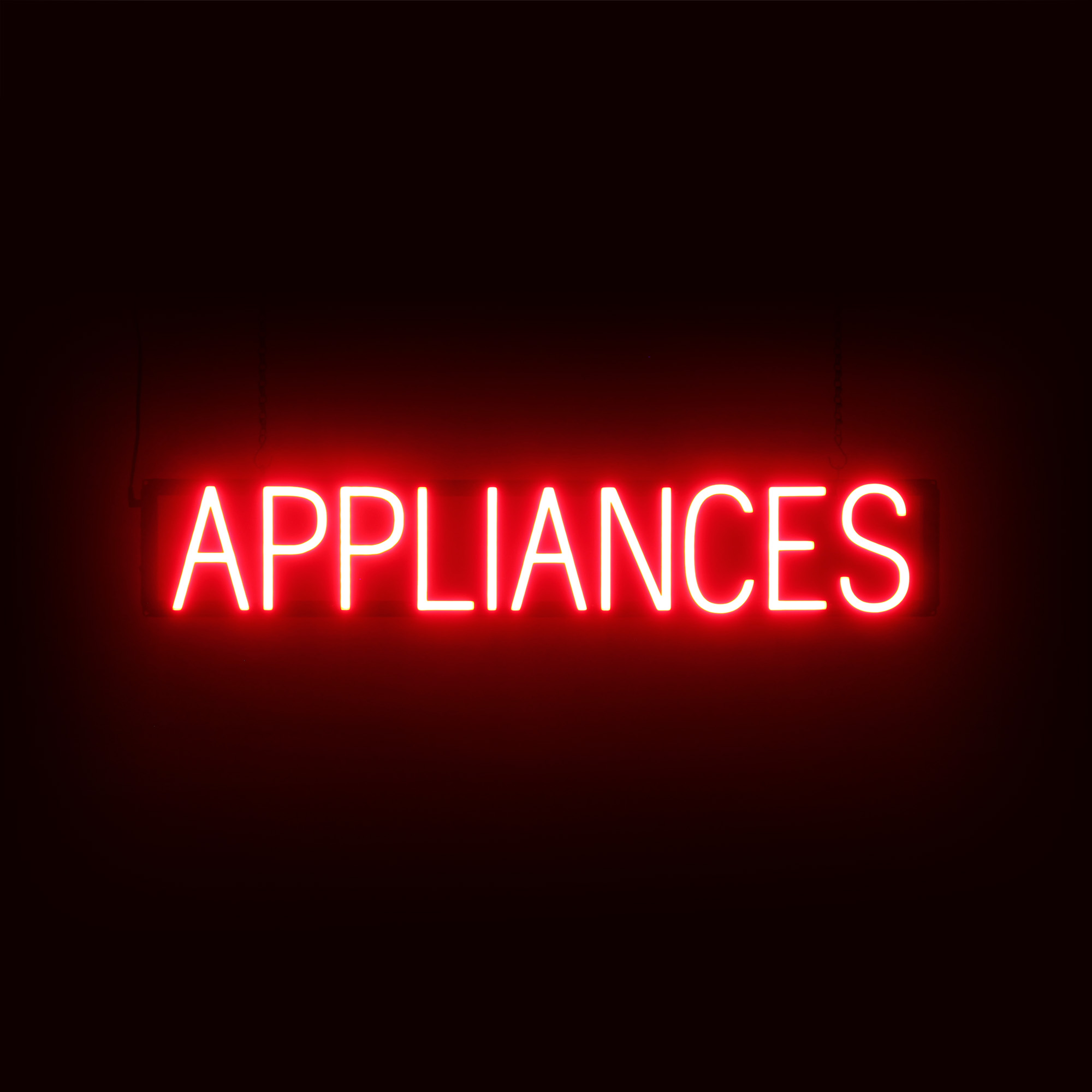 SpellBrite APPLIANCES Sign | Neon Sign Look, LED Light | 36.0" x 6.3" - Picture 8 of 11