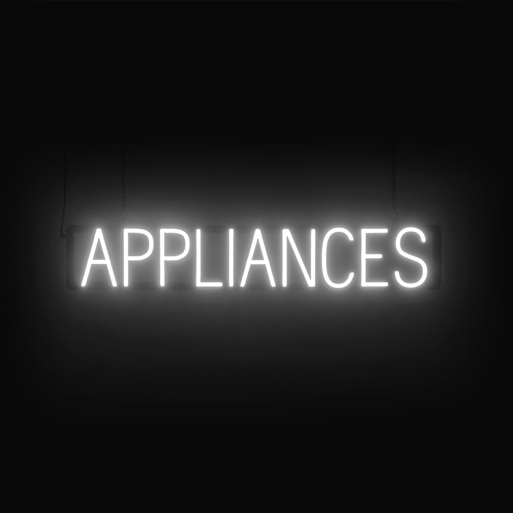 SpellBrite APPLIANCES Sign | Neon Sign Look, LED Light | 36.0" x 6.3" - Picture 9 of 11