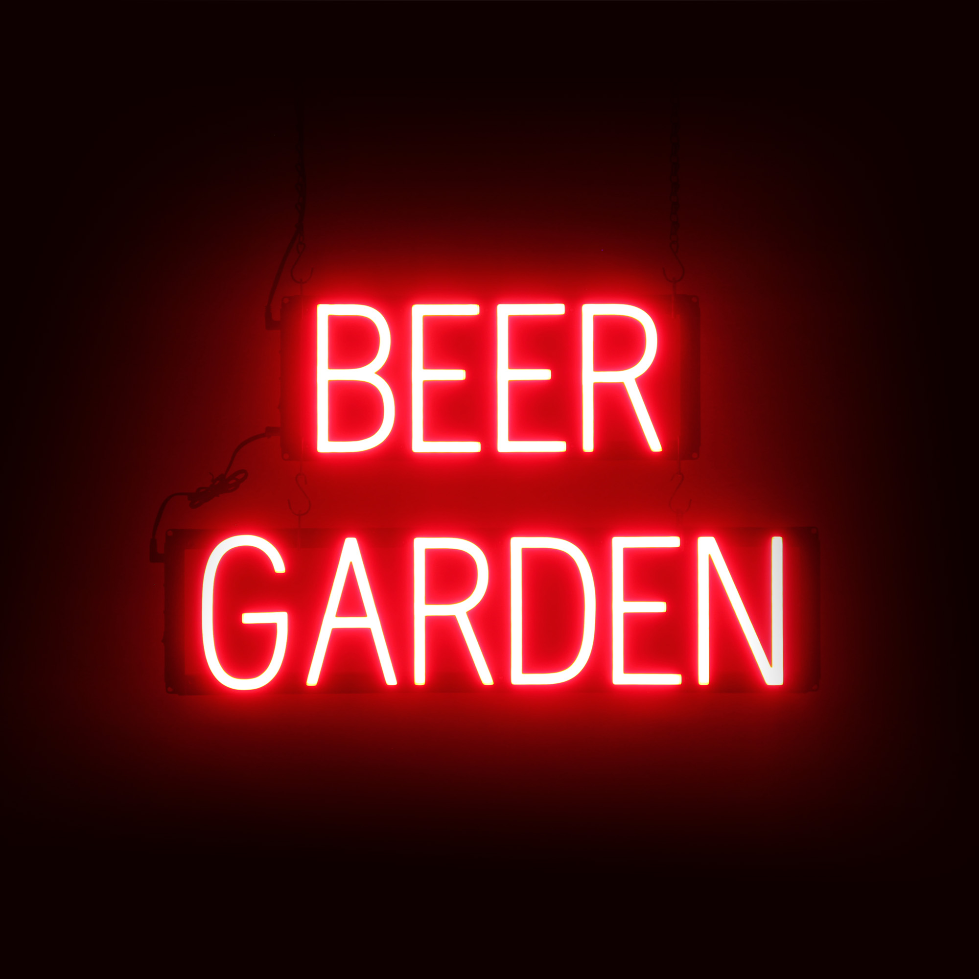SpellBrite BEER GARDEN Sign | Neon Sign Look, LED Light | 24.6″ x 15.0″