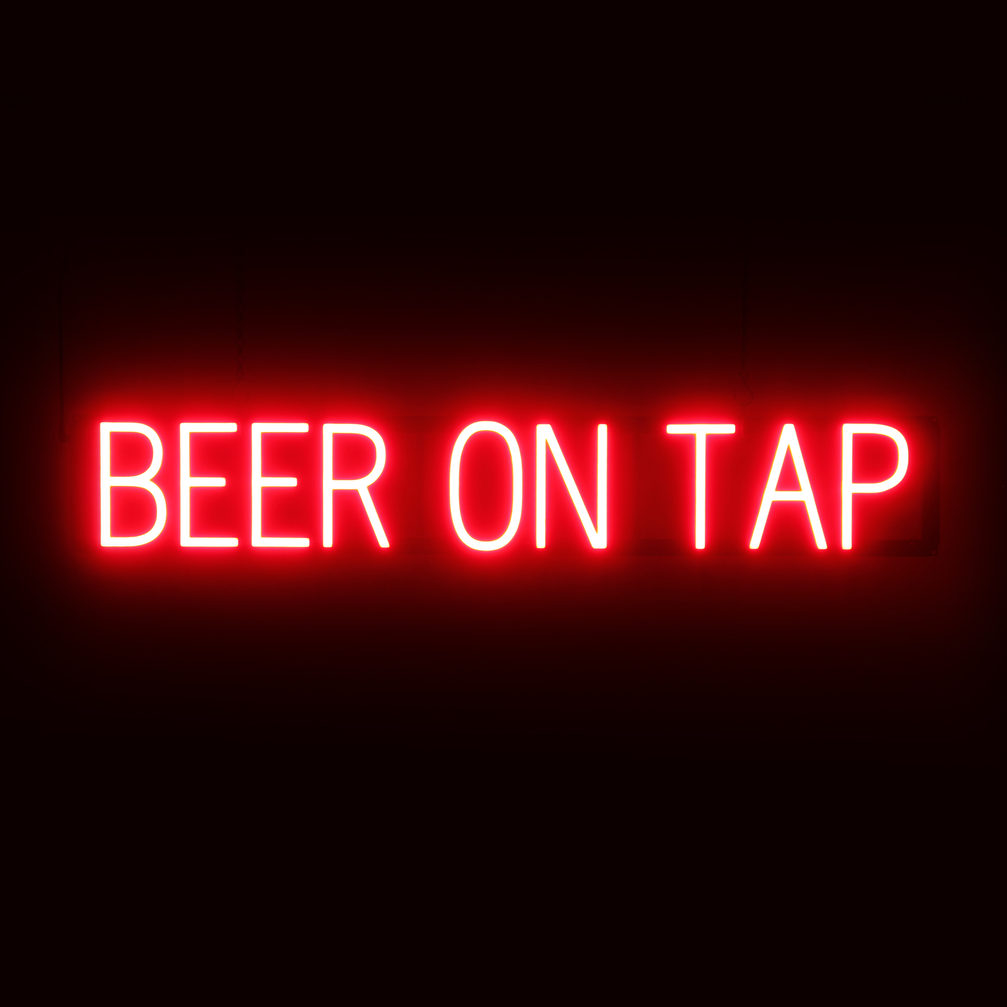 SpellBrite BEER ON TAP Sign | Neon Sign Look, LED Light | 38.7″ x 6.3″
