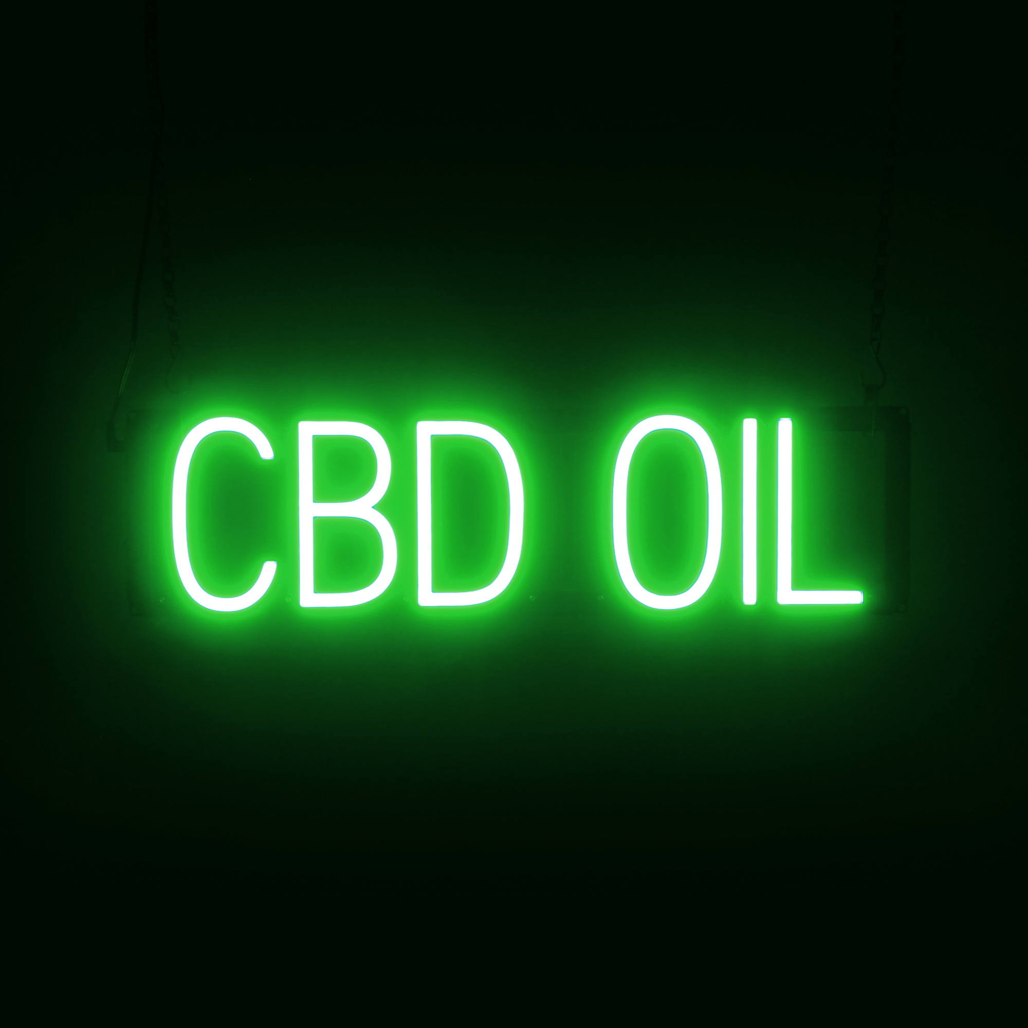 SpellBrite CBD OIL Sign | Neon Cbd Oil Sign Look, LED Light | 23.4" x 6.3" - Picture 11 of 11
