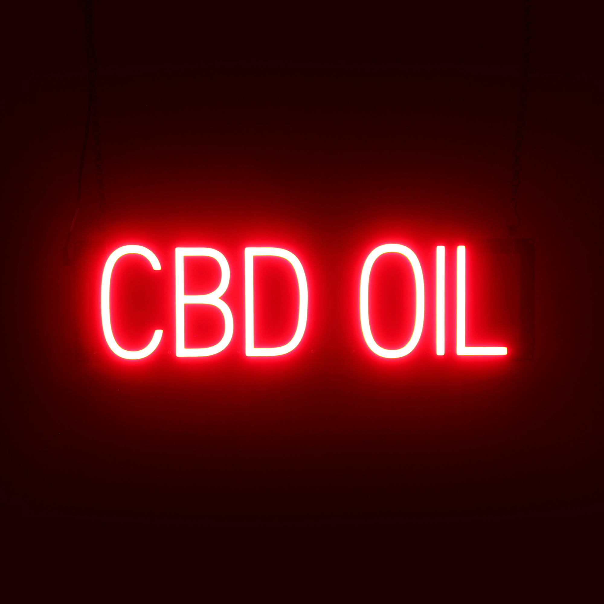 SpellBrite CBD OIL Sign | Neon Cbd Oil Sign Look, LED Light | 23.4" x 6.3" - Picture 8 of 11