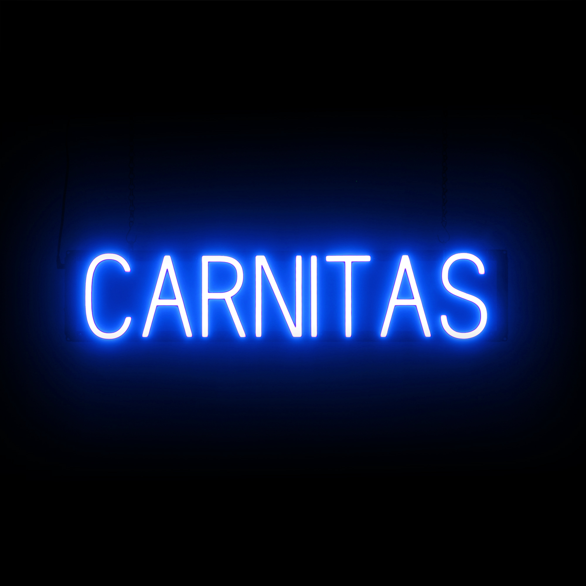 SpellBrite CARNITAS Sign | Neon Carnitas Sign Look, LED Light | 30.0" x 6.3" - Picture 10 of 11