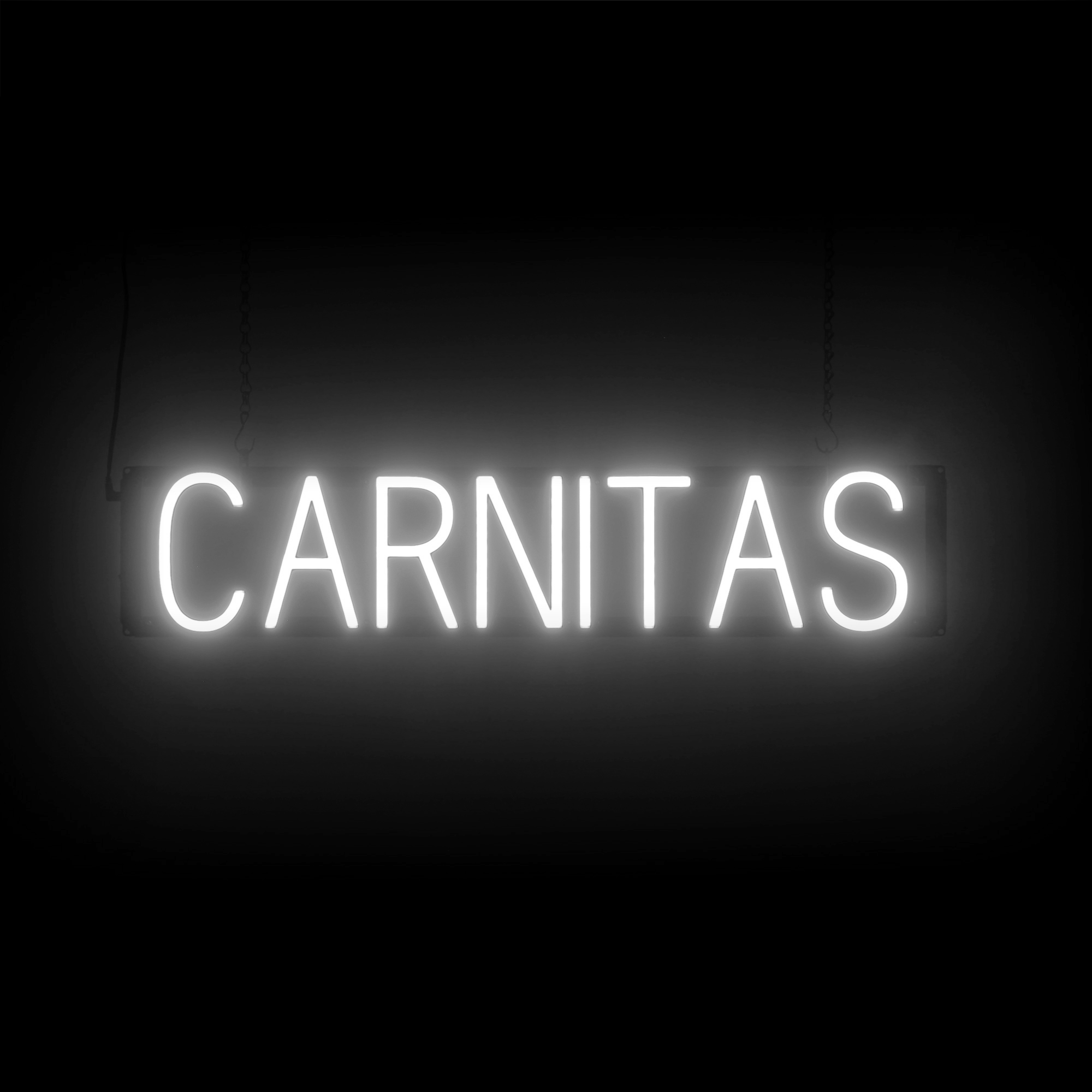 SpellBrite CARNITAS Sign | Neon Carnitas Sign Look, LED Light | 30.0" x 6.3" - Picture 9 of 11