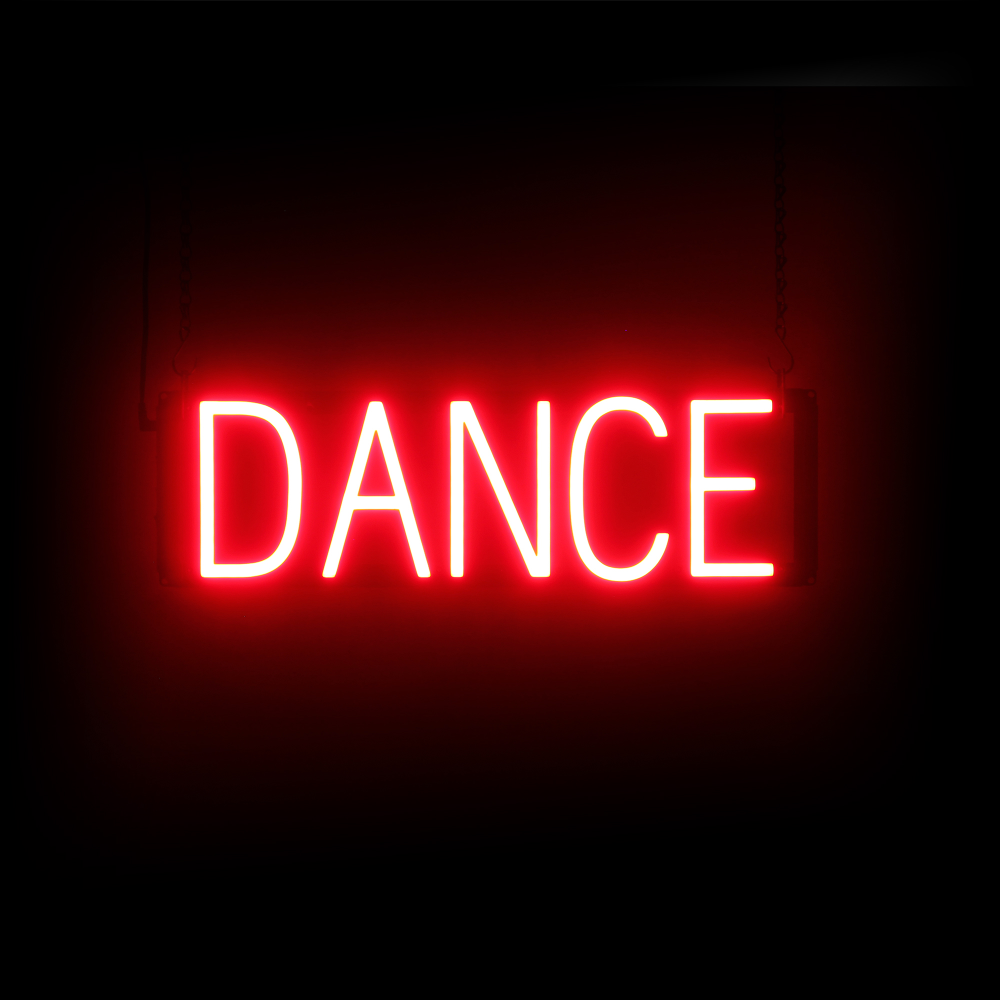 SpellBrite DANCE Sign | Neon Dance Sign Look, LED Light | 20.9″ x 6.3″