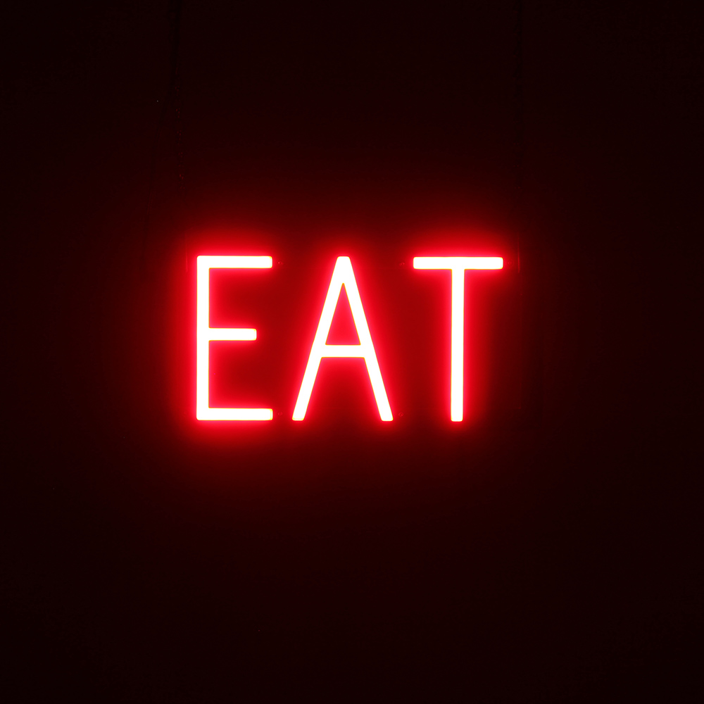 SpellBrite EAT Sign | Neon Eat Sign Look, LED Light | 13.1″ x 6.3″