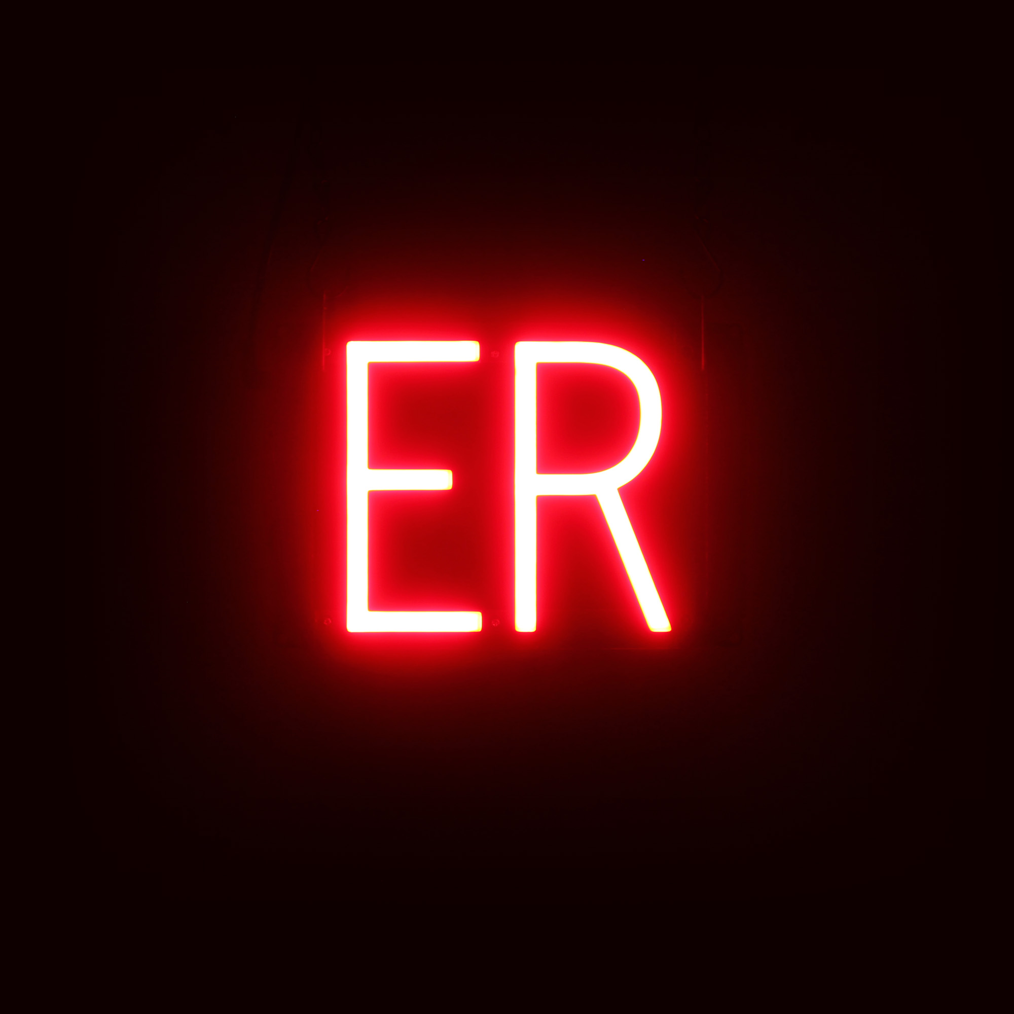 SpellBrite ER Sign | Neon ER Sign Look, LED Light | 9.0″ x 6.3″