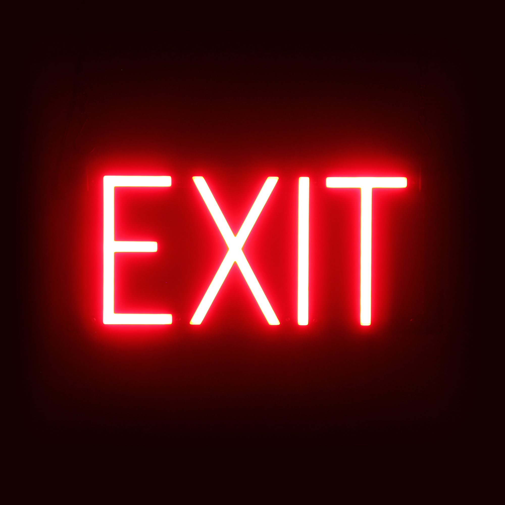 SpellBrite EXIT Sign | Neon Exit Sign Look, LED Light | 14.1" x 6.3"