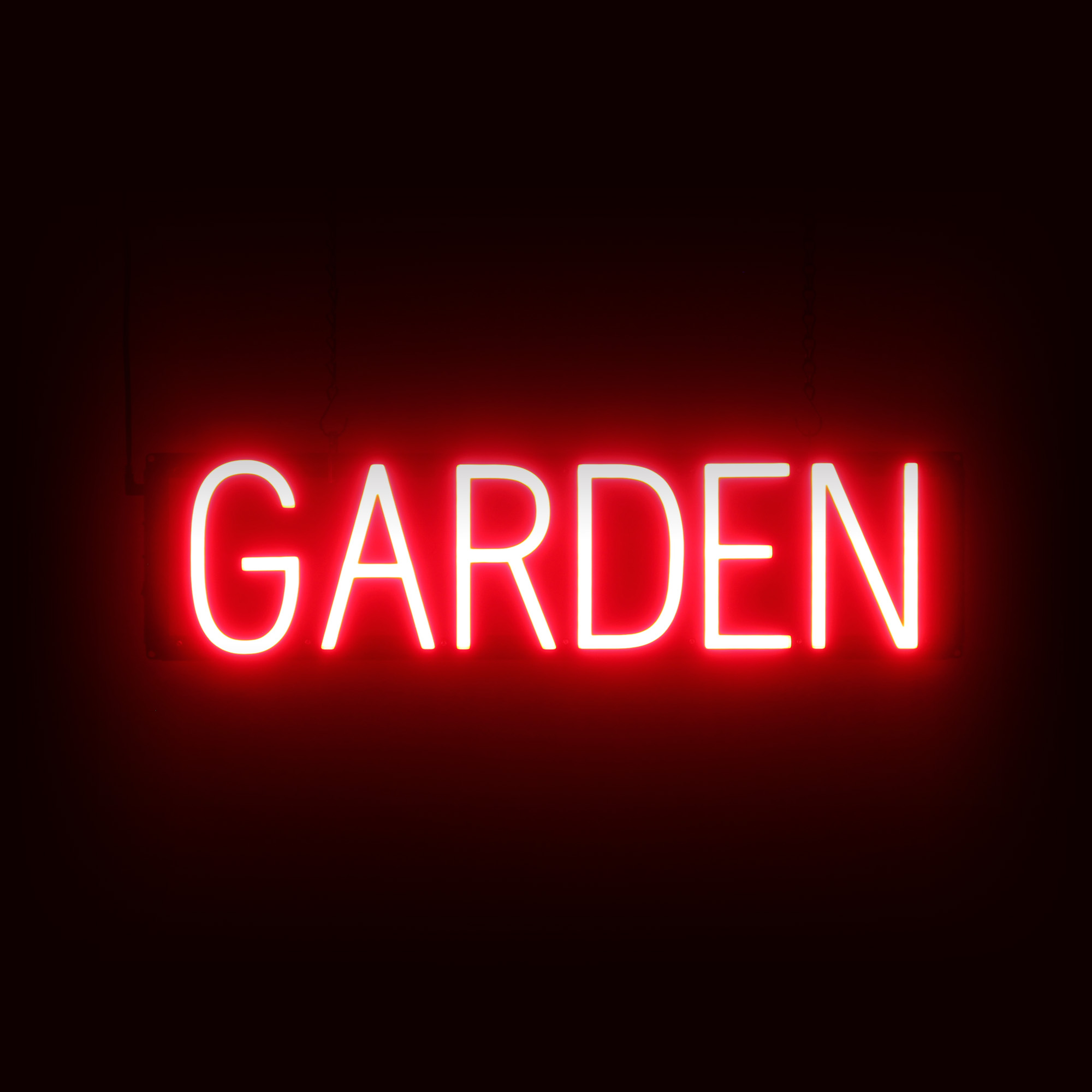 SpellBrite GARDEN Sign | Neon Garden Sign Look, LED Light | 24.6″ x 6.3″