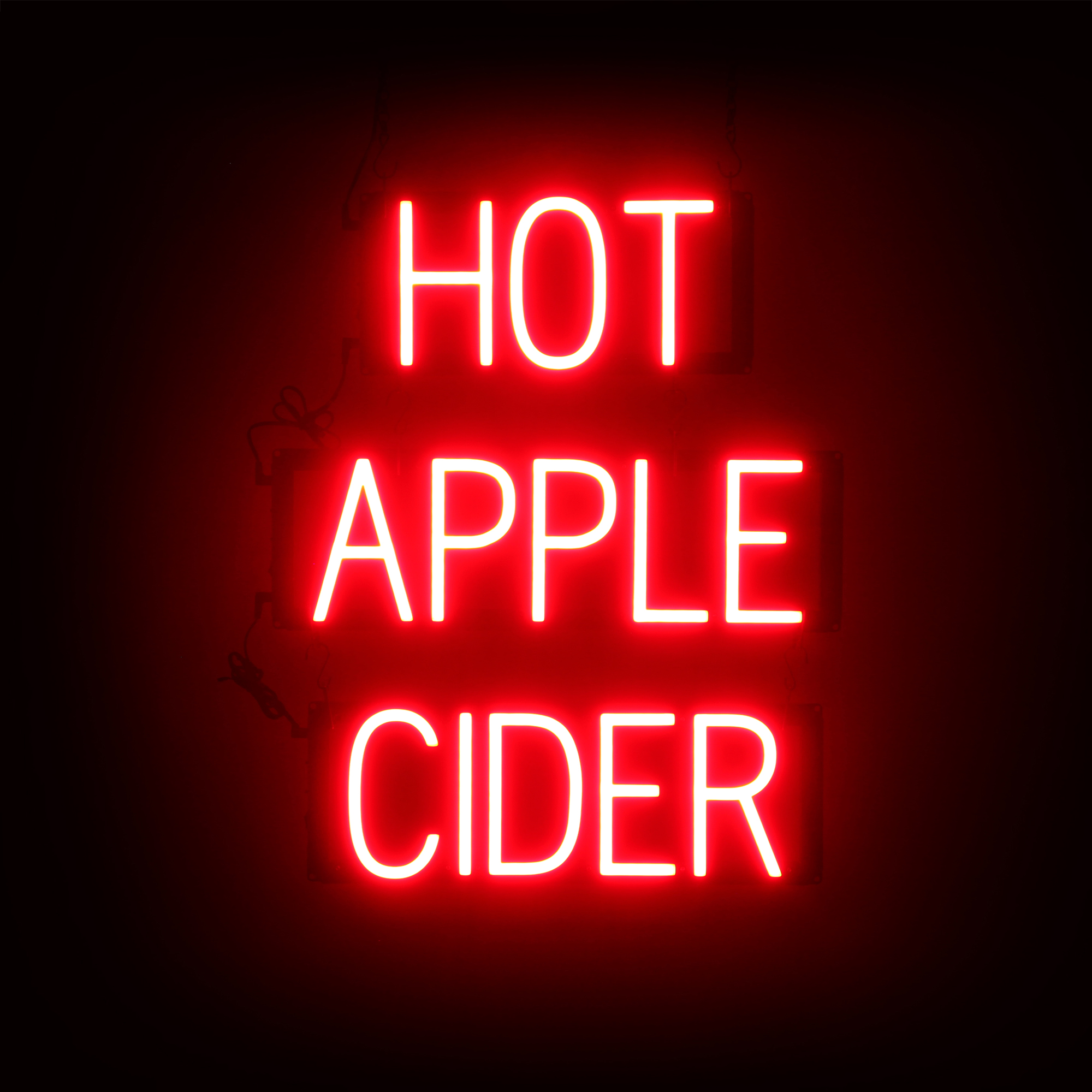 SpellBrite HOT APPLE CIDER Sign | Neon Sign Look, LED Light | 19.5&Prime; x 23.8&Prime;
