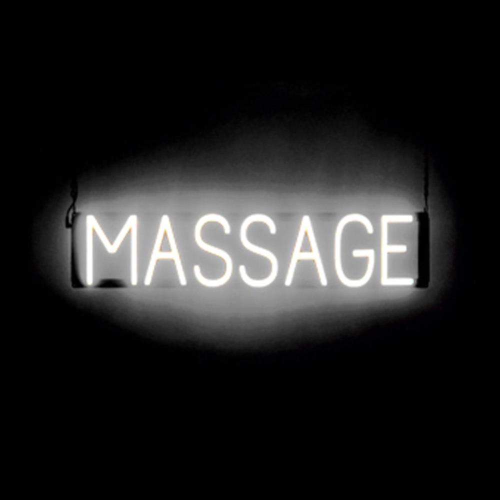 SpellBrite MASSAGE Sign | Neon Massage Sign Look, LED Light | 29.6" x 6.3" - Picture 9 of 11