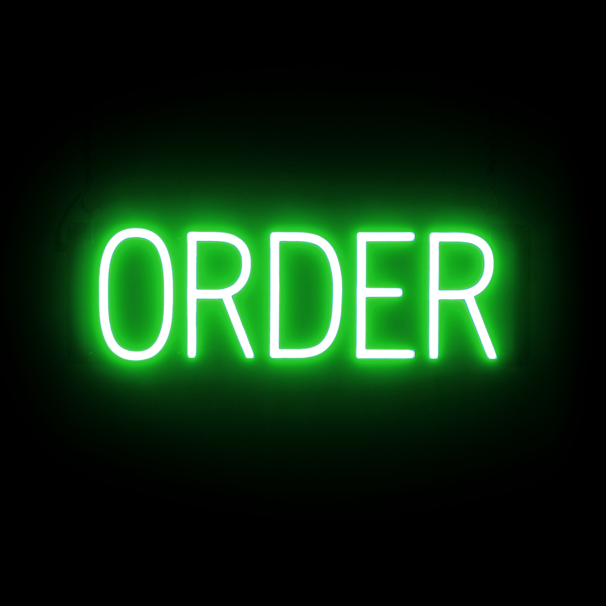 SpellBrite ORDER Sign | Neon Order Sign Look, LED Light | 20.3" x 6.3" - Picture 11 of 11