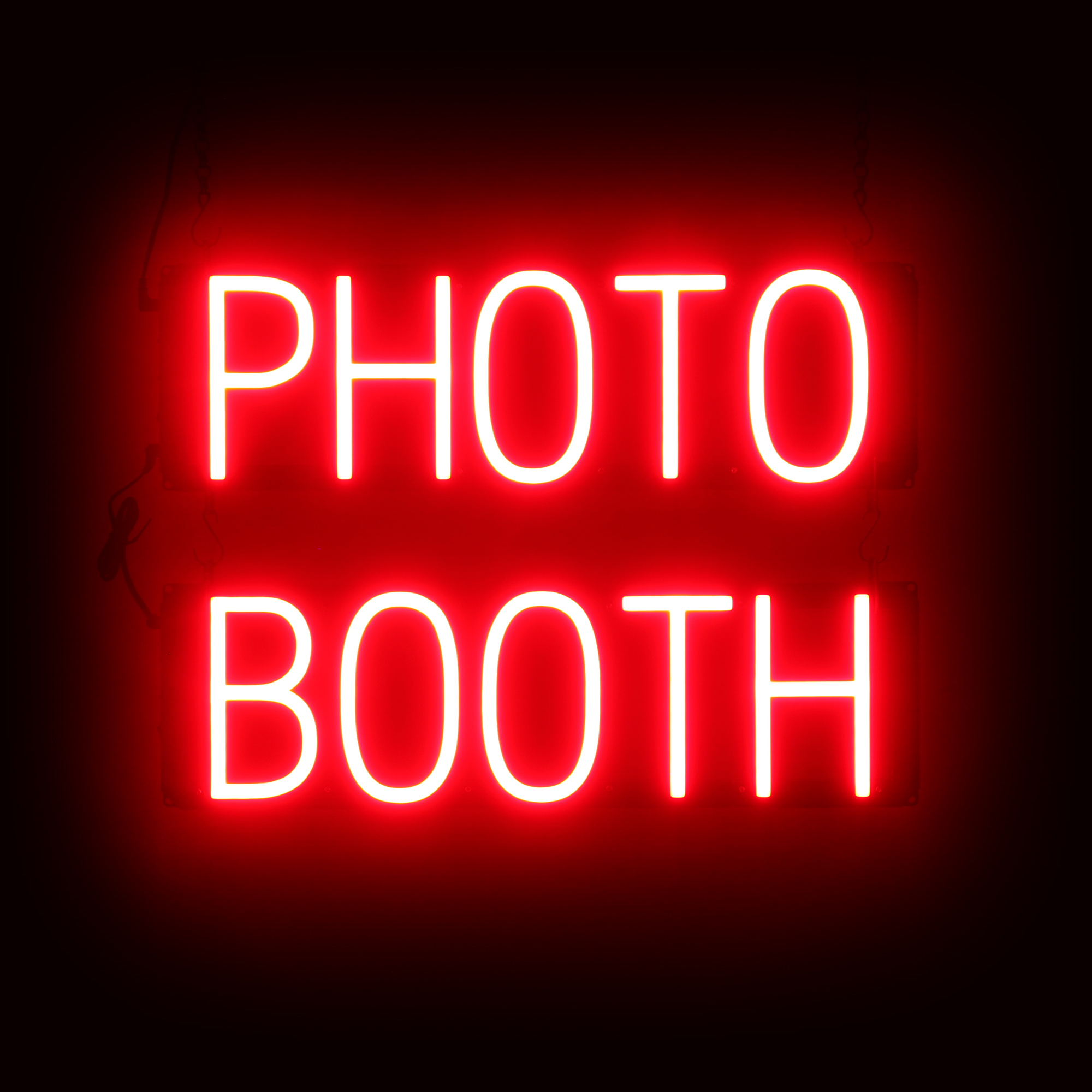 SpellBrite PHOTO BOOTH Sign | Neon Sign Look, LED Light | 20.9″ x 15.0″
