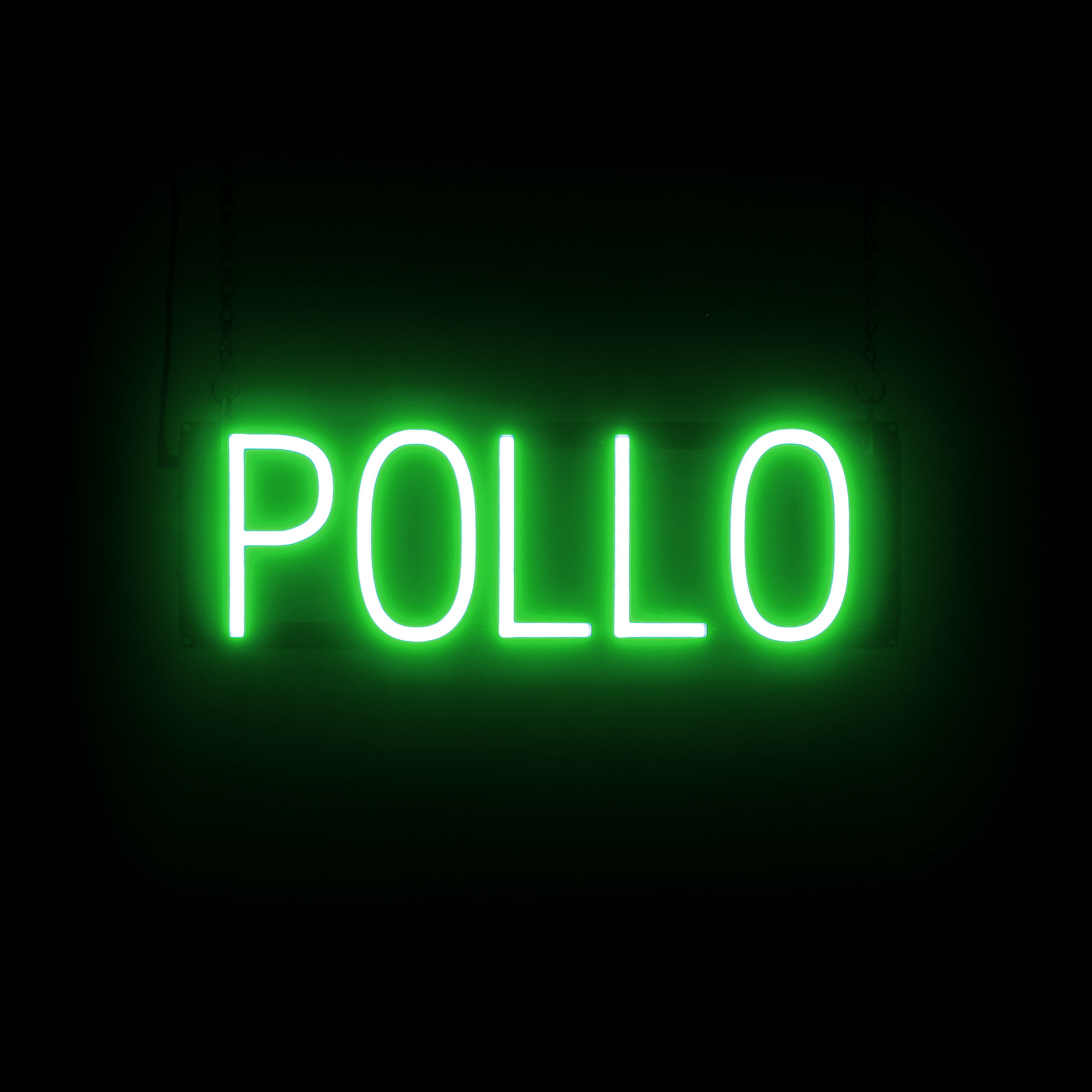 SpellBrite POLLO Sign | Neon Pollo Sign Look, LED Light | 19.7" x 6.3" - Picture 11 of 11