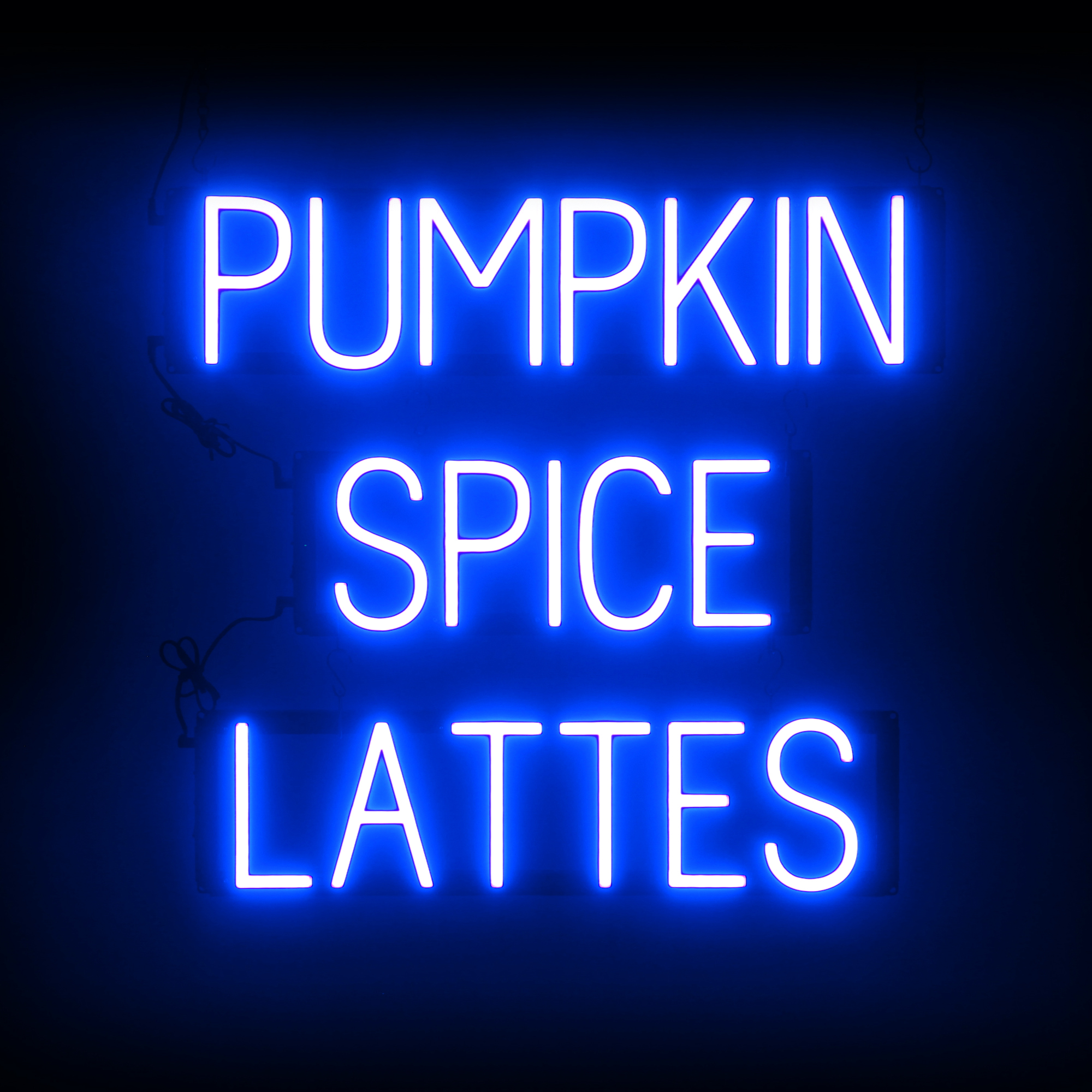 SpellBrite PUMPKIN SPICE LATTES Sign | Neon Sign Look, LED Light | 26.0" x 23.8" - Picture 10 of 11