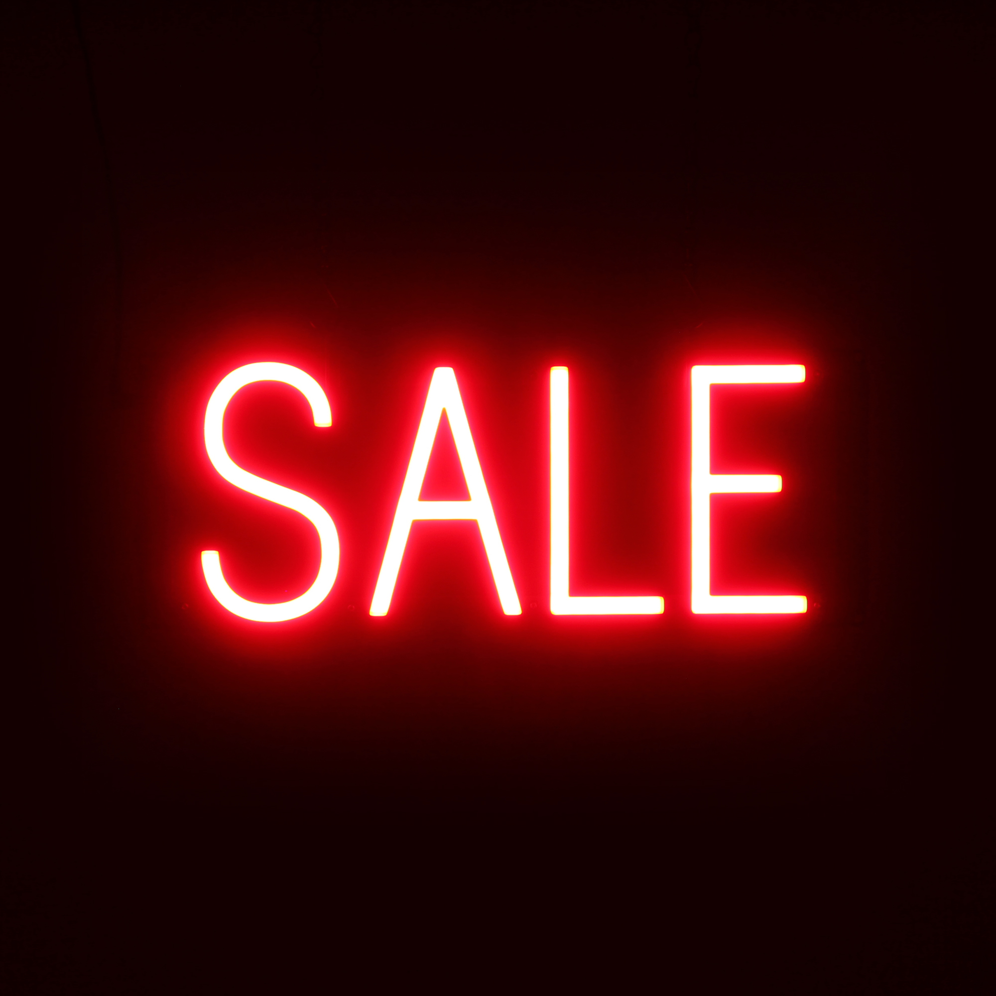 SpellBrite SALE Sign | Neon Sale Sign Look, LED Light | 16.3&Prime; x 6.3&Prime;