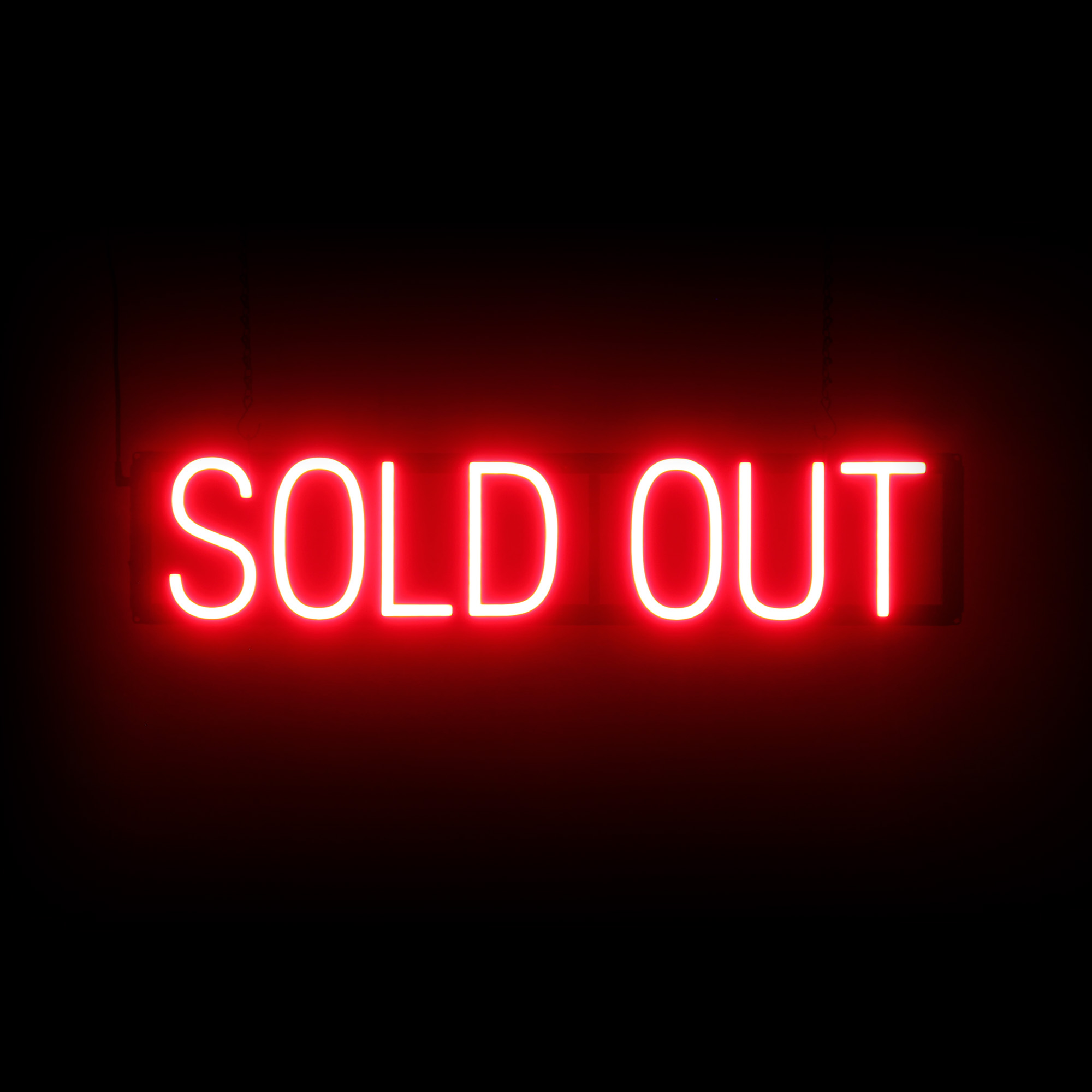 SpellBrite SOLD OUT Sign | Neon Sold Out Sign Look, LED Light | 30.0″ x 6.3″