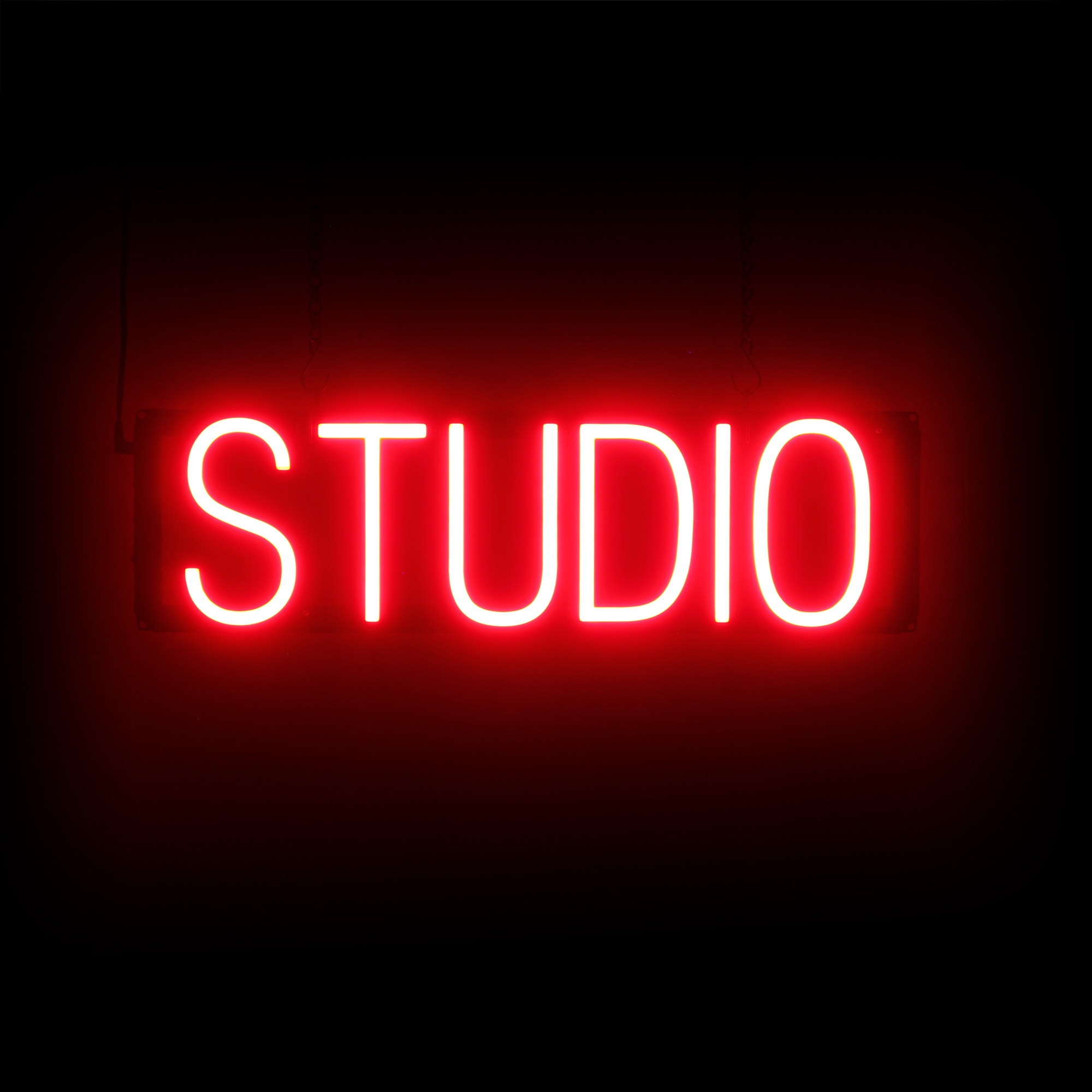SpellBrite STUDIO Sign | Neon Studio Sign Look, LED Light | 21.9&Prime; x 6.3&Prime;