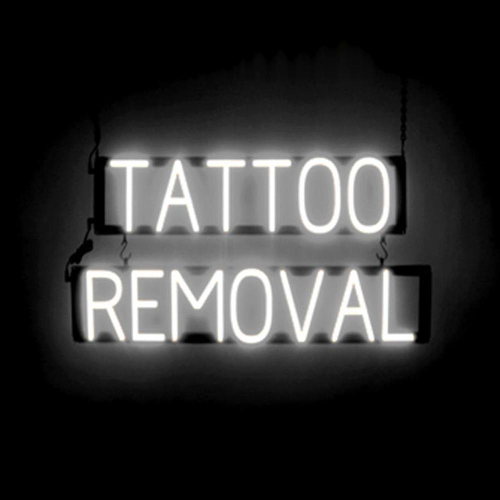 SpellBrite TATTOO REMOVAL Sign | Neon Sign Look, LED Light | 29.0" x 15.0" - Picture 9 of 11