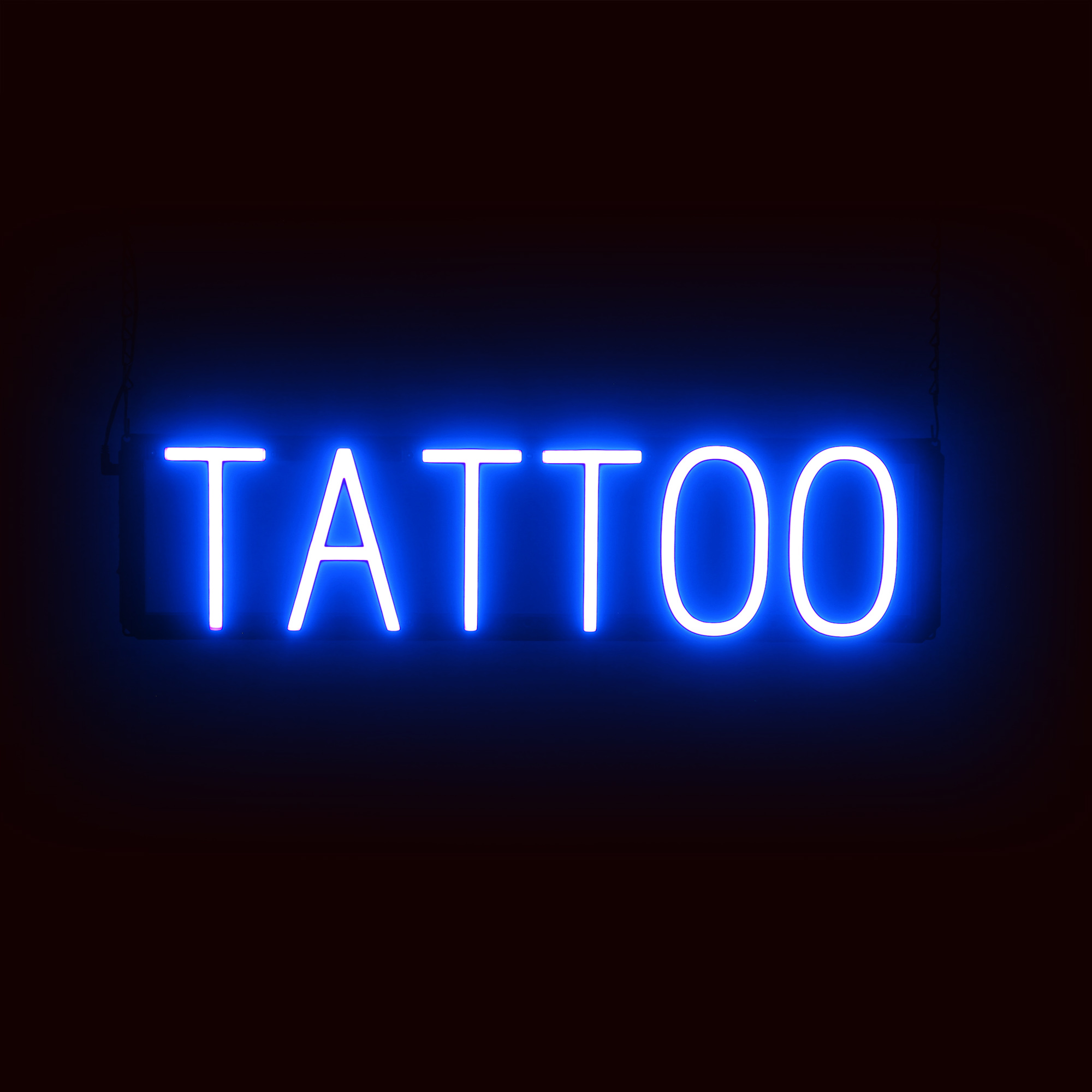 SpellBrite TATTOO Sign | Neon Tattoo Sign Look, LED Light | 25.0" x 6.3" - Picture 10 of 11