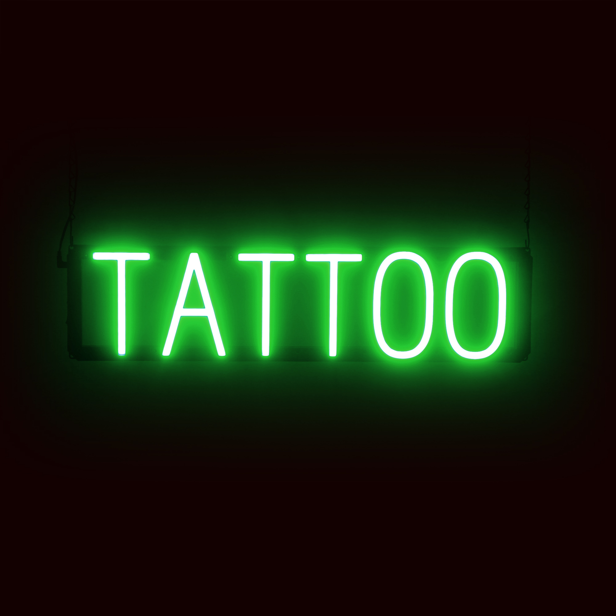 SpellBrite TATTOO Sign | Neon Tattoo Sign Look, LED Light | 25.0" x 6.3" - Picture 11 of 11