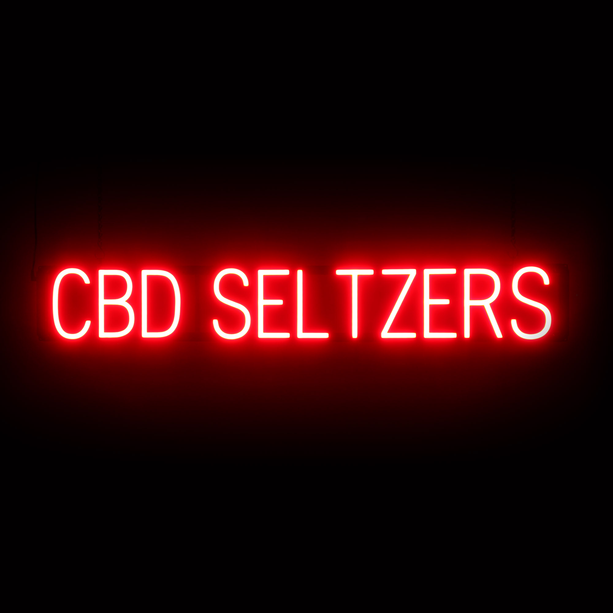 SpellBrite CBD SELTZERS Sign | Neon Sign Look, LED Light | 43.1″ x 6.3″