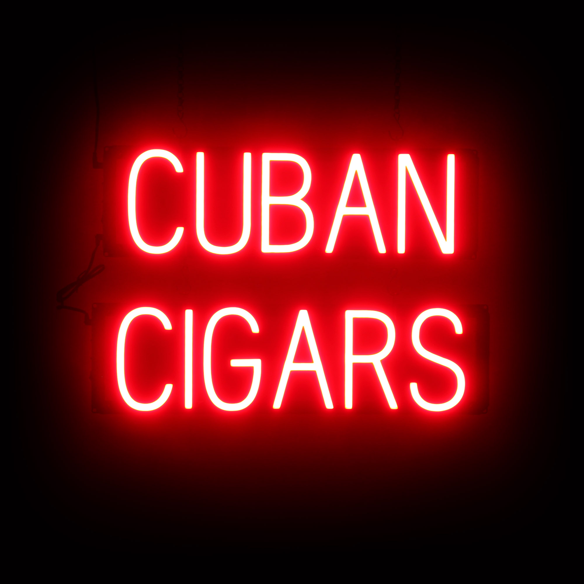 SpellBrite CUBAN CIGARS Sign | Neon Sign Look, LED Light | 22.3″ x 15.0″