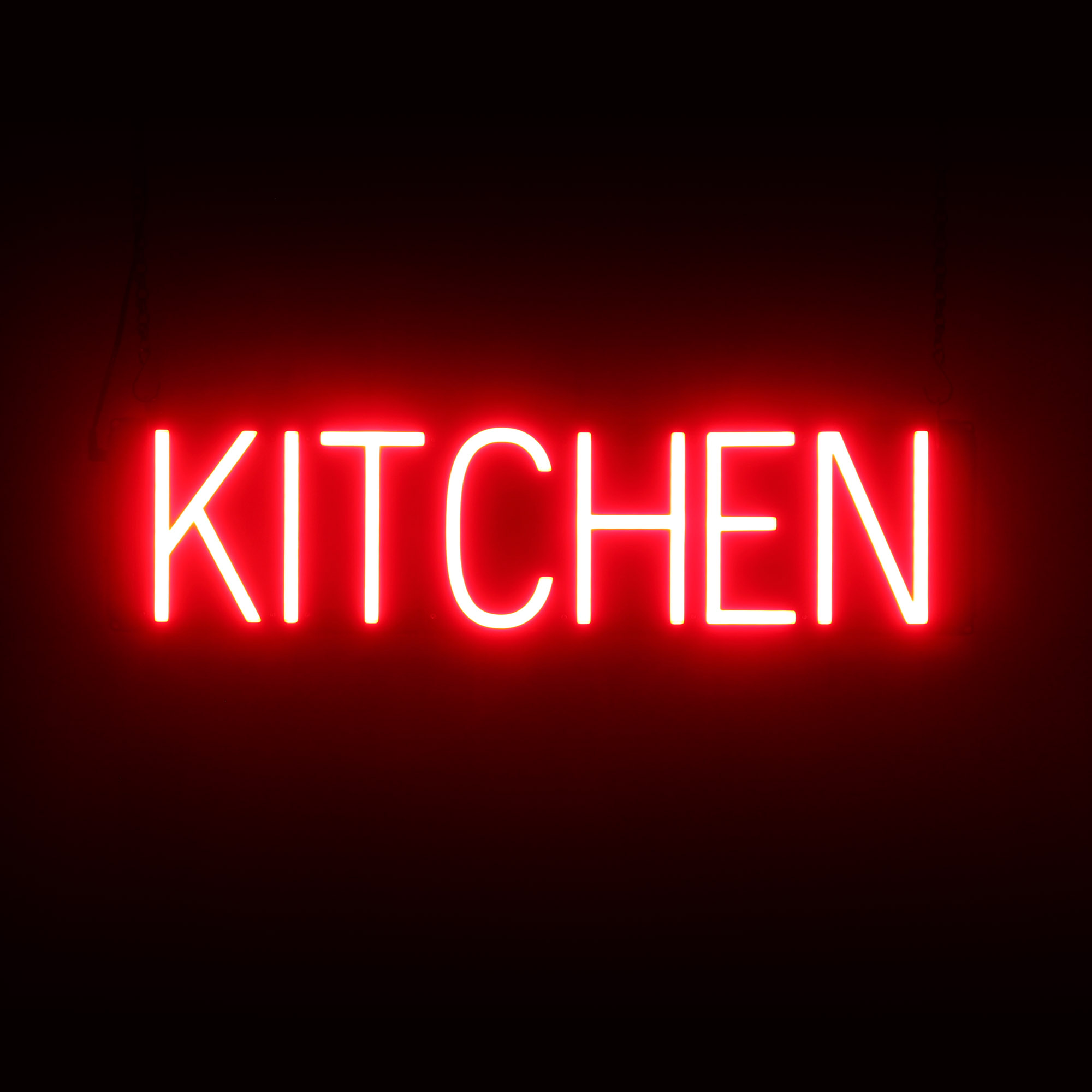 SpellBrite KITCHEN Sign | Neon Kitchen Sign Look, LED Light | 25.1″ x 6.3″