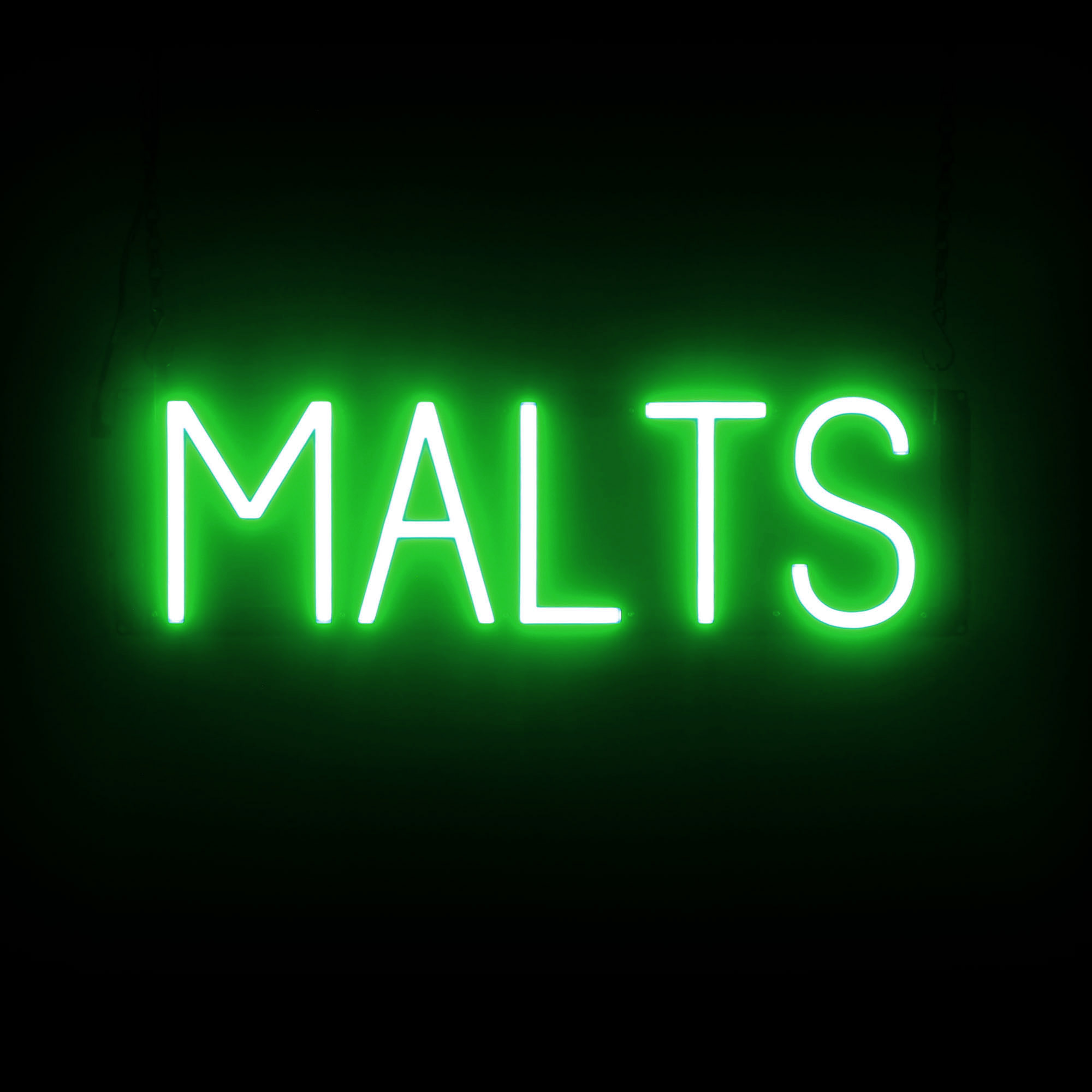 SpellBrite MALTS Sign | Neon Malts Sign Look, LED Light | 21.5" x 6.3" - Picture 11 of 11