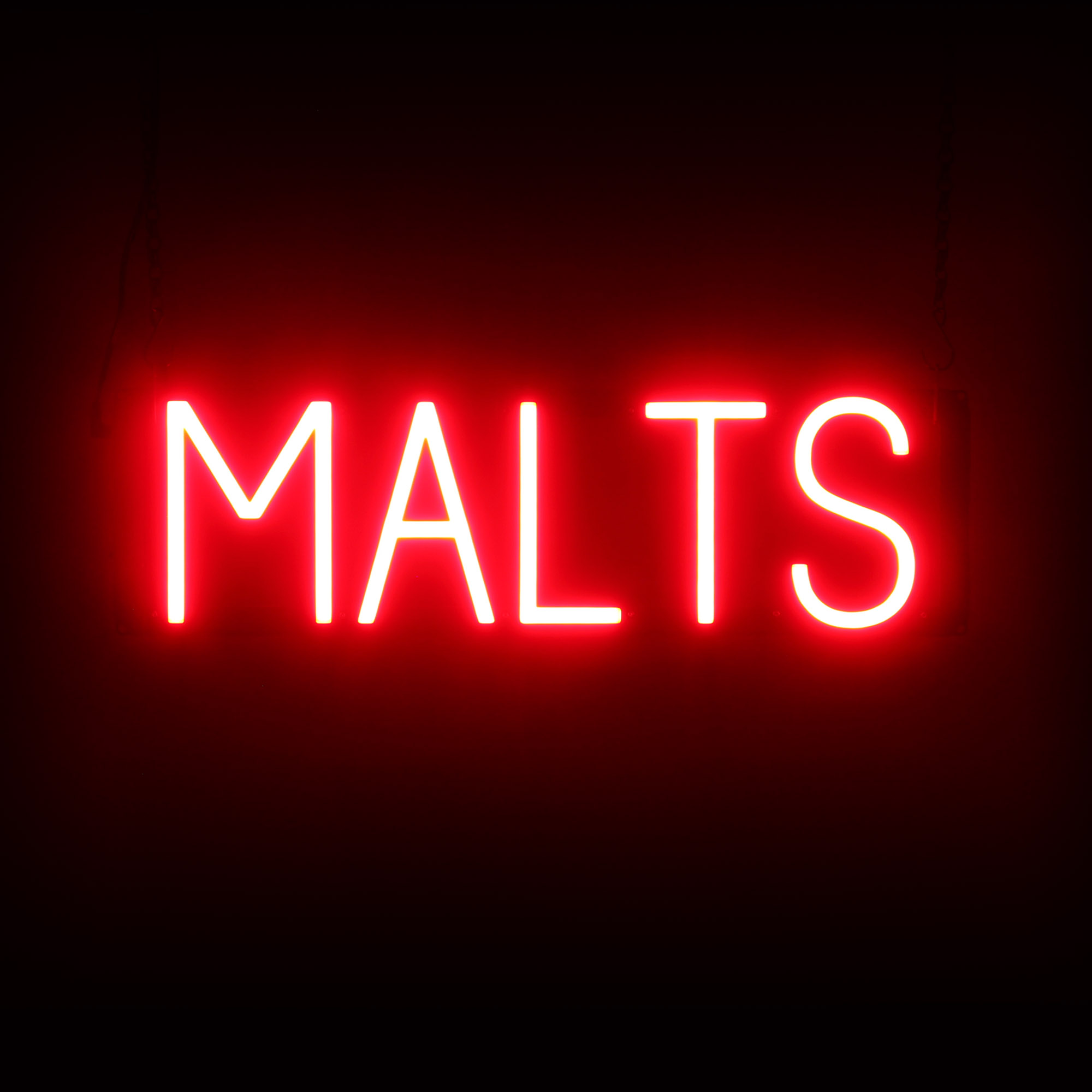 SpellBrite MALTS Sign | Neon Malts Sign Look, LED Light | 21.5" x 6.3" - Picture 8 of 11