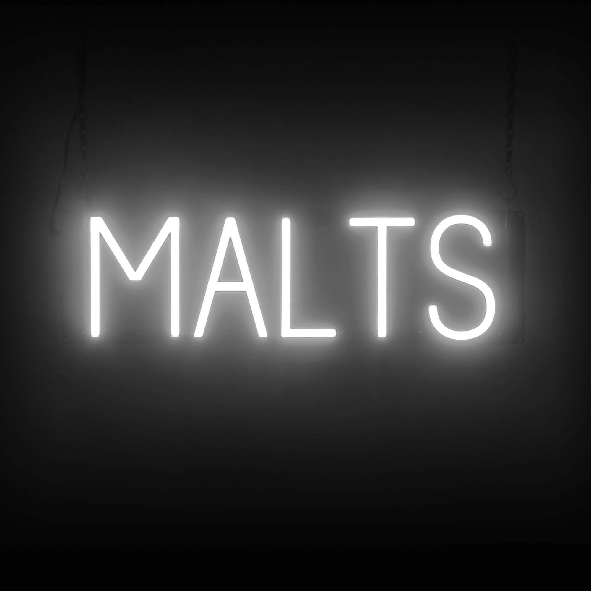 SpellBrite MALTS Sign | Neon Malts Sign Look, LED Light | 21.5" x 6.3" - Picture 9 of 11