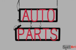 AUTO PARTS LED signs that use changeable letters to make business signs for your automotive shop