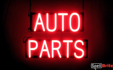 SpellBrite LED Auto Parts Sign with 8 Animations