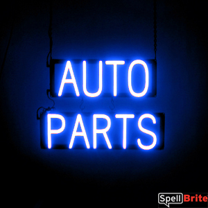 Blue Car Accessories LED Neon Sign - Auto Accessories Neon Signs -  Everything Neon