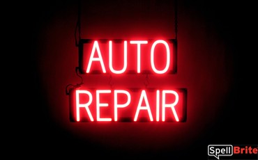 automotive repair signs