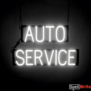 Auto Repair Animated LED Sign - Business LED Signs - Everything Neon