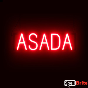 ASADA Sign | Neon Sign Look, LED Light Source