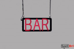 BAR LED signs that look like a neon sign for your business