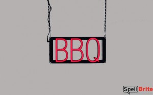 BBQ LED signs that look like a neon sign for your restaurant