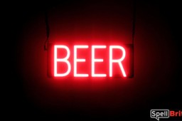 BEER LED signage that is an alternative to illuminated neon signs for your business