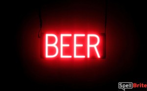 BEER LED signage that is an alternative to illuminated neon signs for your business