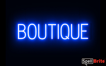 BOUTIQUE Letrero, con luces LED que parecen de neón BOUTIQUE Letreros