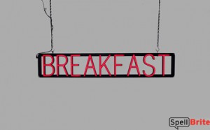 BREAKFAST LED signs that are an alternative to neon signs for your restaurant