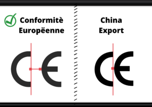 The difference between a European CE designation and a China Export CE designation (quality check)