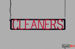 CLEANERS LED signs that look like a neon sign for your business