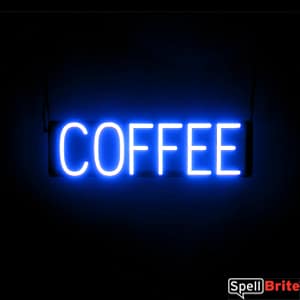 110257 Hot Fresh Coffee Cappuccino Americano Display LED Light Sign